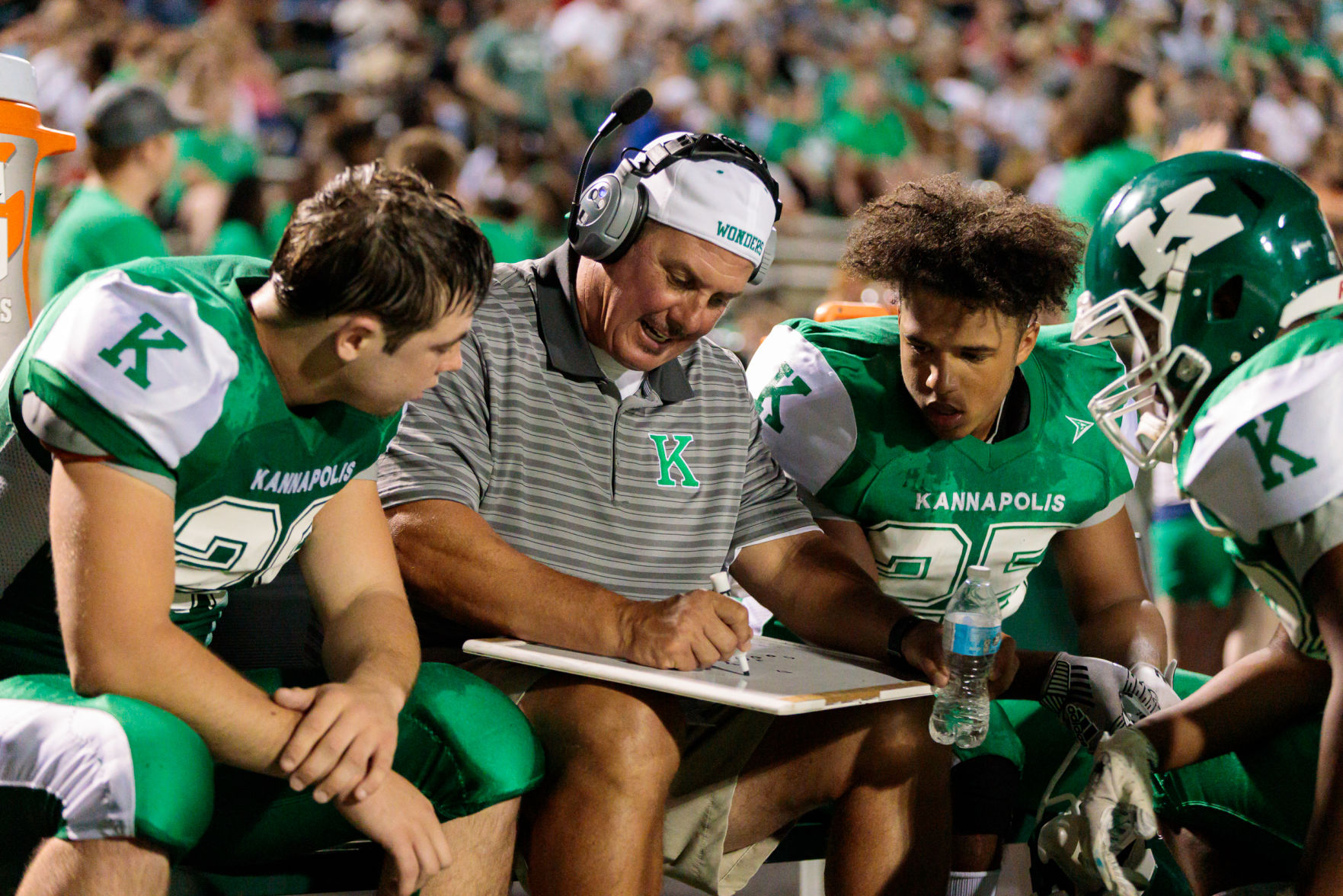 The A.L. Brown Wonders host the Gastonia Ashbrook Greenwave on a brand new field in their season opener.